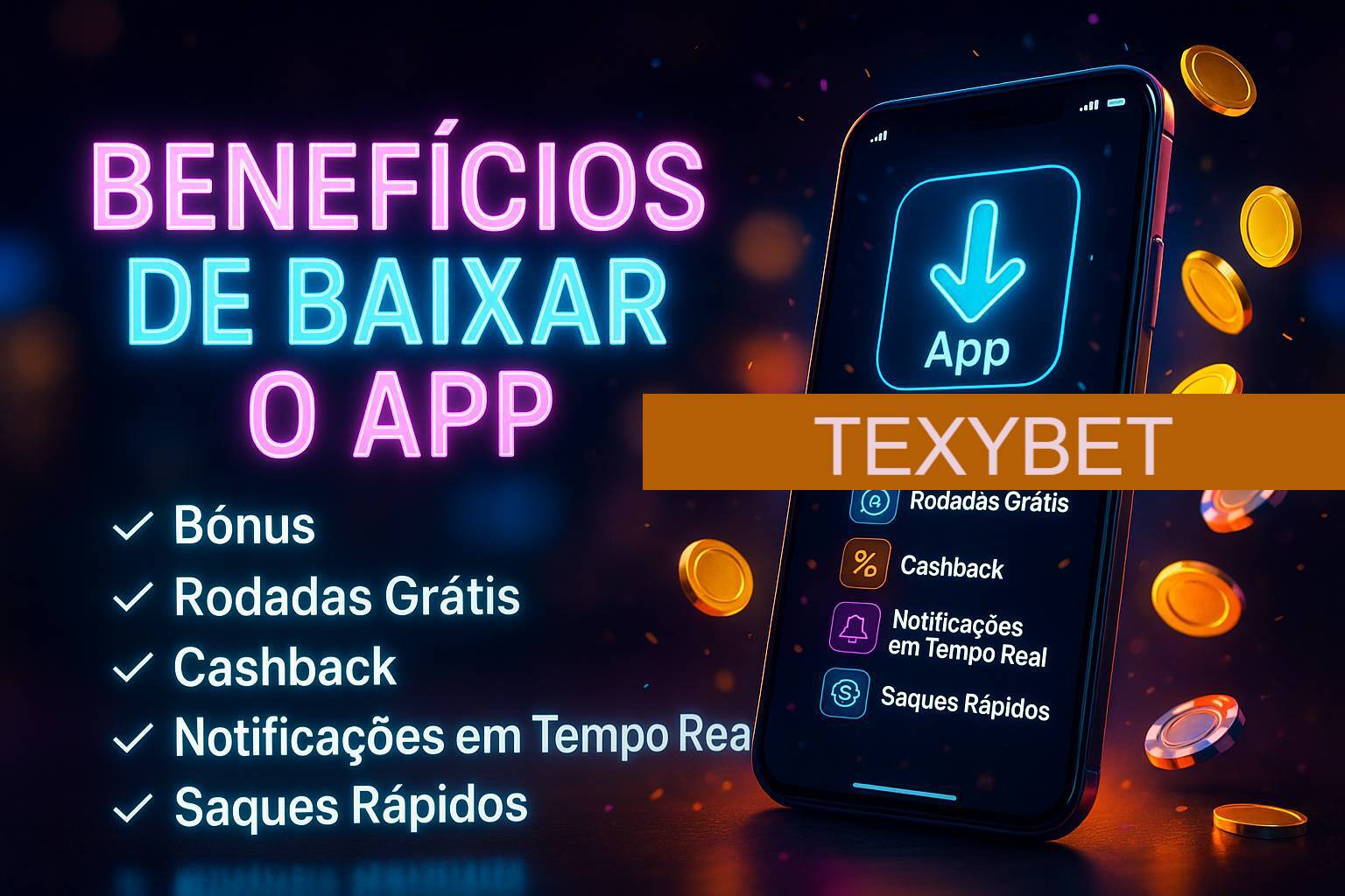 Benefícios do App