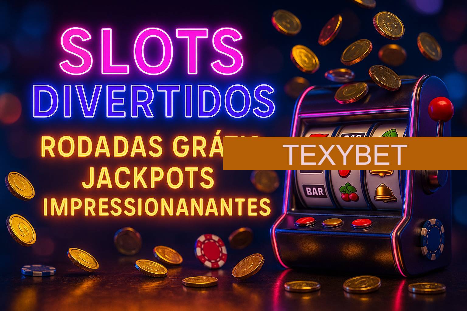 Diversos jogos de caça-níqueis